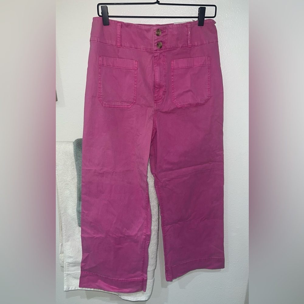 LC Lauren Conrad Pink Boot Cut Pants